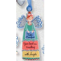 Take Comfort Angel Keepsake Ornament w/Heart Charm